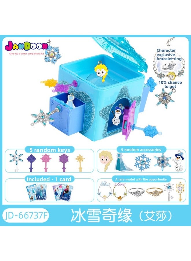 Surprise Treasure Box French Book Toy Stationery Set Learning Notebook Fantasy Blind Box for Boys and Girls